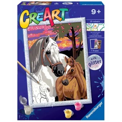 Creart - pictura cai 20052 Ravensburger