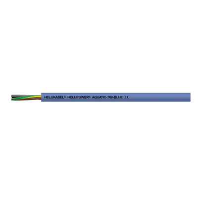 Cablul electric submersibil HELUPOWER AQUATIC-750-BLUE 4G1.5 mmp – Special pentru apa potabila, pompe si instalatii acvatice