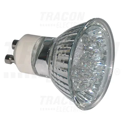 Sursa LED, rosu MR230L-R 230V, 50Hz, MR230, 1,2W, 120°, GU10, 18×LED