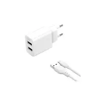 Incarcator retea USB 2.4A cu cablu compatibil Lightning iPhone Cod: XO-L109A
