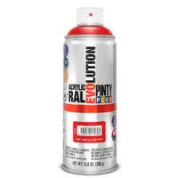 Spray Vopsea acrilica rosu flame, interior / exterior, ral 3000, 400 ml