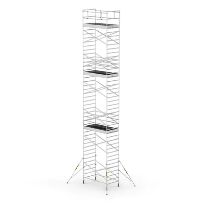 ProTUBE L14 Schela mobila profesionala din aluminiu H lucru 13,8m