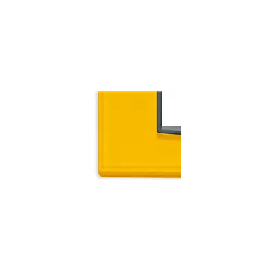 Placa ornament 7 module Vimar(Eikon) Glass yellow ice