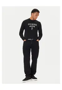 Blugi barbati relaxed fit - negru - bumbac