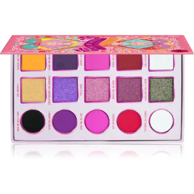J.Cat Beauty House of Queens paleta farduri de ochi culoare 102 Queen of Arts 12.5 g