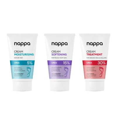 Set 2+1 gratis - Crema pentru picioare cu Uree - 150 ml - Nappa