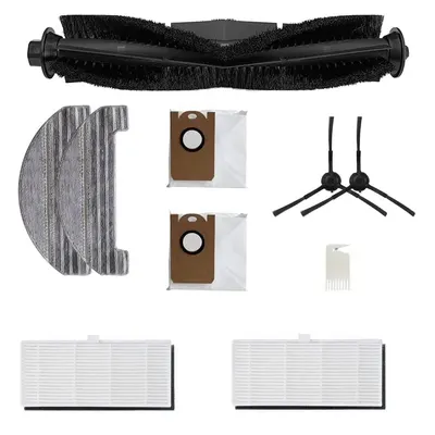 Set accesorii PAA-home, compatibile cu aspiratorul Ultenic T10, continut: 2 lavete, 2 filtre, 2 perii laterale negre, 1 perie central si 2 saci praf