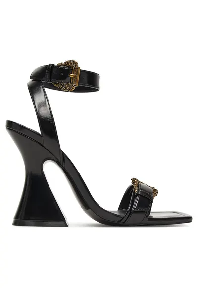 Sandale dama - 899 - piele ecologica - negru