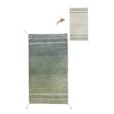 Covor verde/albastru din bumbac 80x140 cm Twin Vintage – Lorena Canals