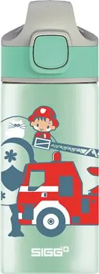 Sticla de apa petru copii Sigg Miracle - Pompier, 0.4 L
