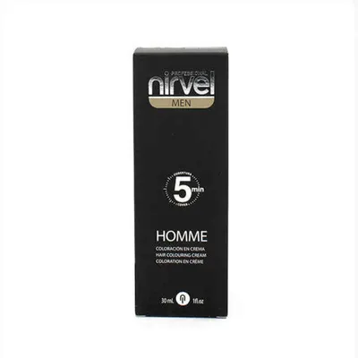 Vopsea cremă păr, Nirvel, CT6, 30 ml, maro închis