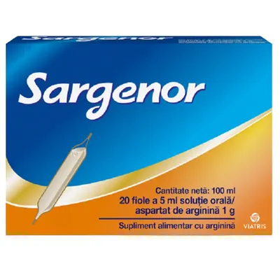 Sargenor solutie orala, Meda Pharma | 20 fiole