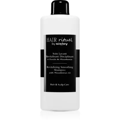 Hair Rituel by Sisley Revitalizing Smoothing Shampoo with Macadamia oil sampon pentru indreptarea parului pentru toate tipurile de păr s makadamovým olejem 500 ml