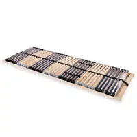 Gossi baza de pat cu sipci, 42 sipci, 7 zone, 70 x 200 cm