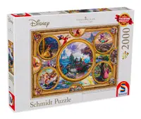 Puzzle Schmidt din 2000 de piese - Thomas Kinkade Disney Dreams Collection