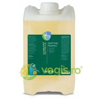 Sapun Lichid si Gel de Dus cu Rozmarin Bio 10L