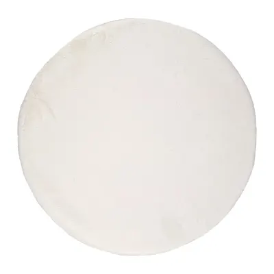 Covor Universal Fox Liso, ø 120 cm, alb