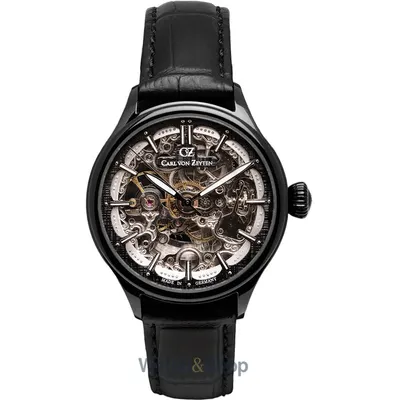 Ceas Carl&nbsp;von&nbsp;Zeyten Carl von Zeyten CVZ0072BBKS Horbach automatic 38mm 3ATM