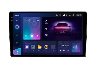 Navigatie Auto Teyes CC3 2K Fiat 500 L 2012-2018 6+128GB 10.36" QLED Octa-core 2Ghz, Android 4G Bluetooth 5.1 DSP