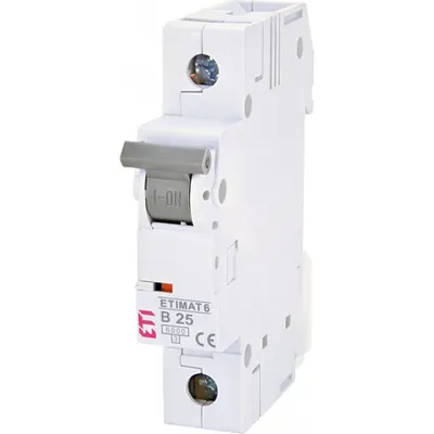 ETIMAT 6 Intrerupatoare automate miniatura 6kA ETIMAT 6 1p B25