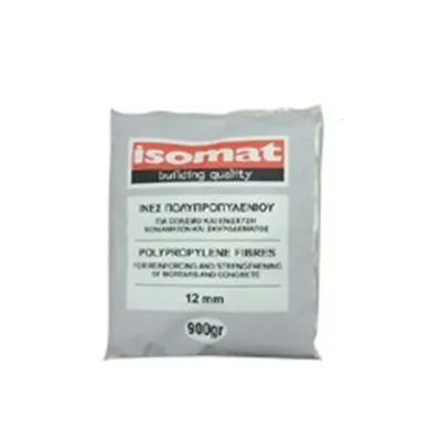 Fibre de Polipropilena 12 mm pentru Armarea Betoanelor si Mortarelor 900 g Isomat