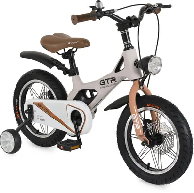 Bicicletă pentru copii Byox - GTR, 14'', bej