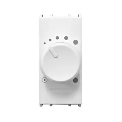 Insert dimmer cu buton rotativ, LED RLC 0-180W, 1M, alb