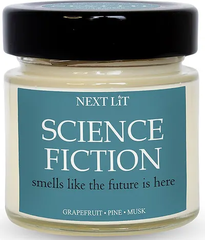 Lumânare parfumată Next Lit Genre Tales - Science Fiction, 100 g