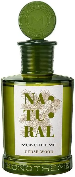 Monotheme Natural Apă de toaletă Cedar Wood, 100 ml