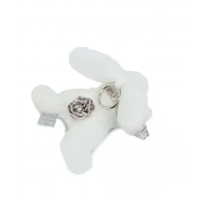 Breloc accesoriu Doudou - iepuras, 16 cm