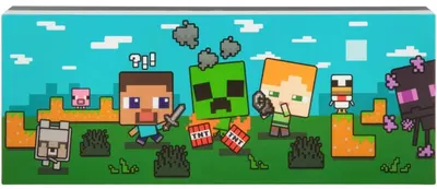 Lampă Paladone Games: Minecraft - Character