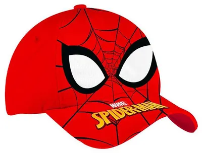 Șapcă cu cozoroc Disney - Spiderman Eyes, 4+, 53 cm