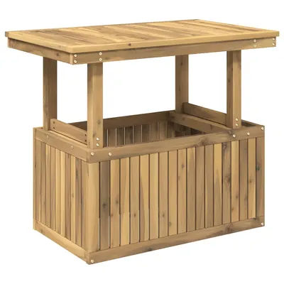 vidaXL Alb 90 x 55 x 75/44,5 cm