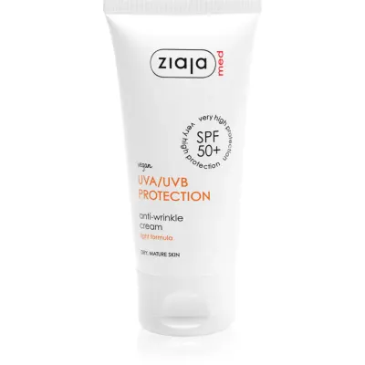 Ziaja Med Protecting UVA + UVB crema contur pentru bronzat SPF 50+ 50 ml