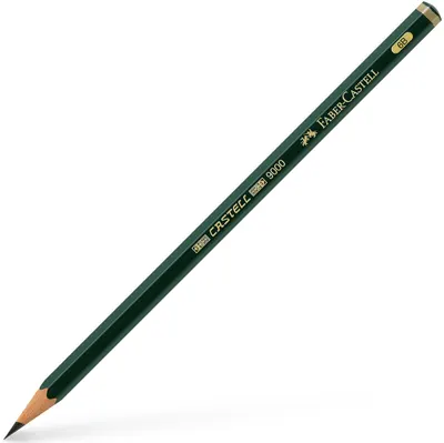 Creion cu grafit Faber-Castell 9000 - 6B