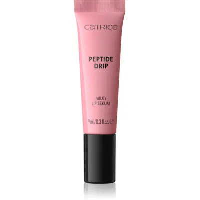Catrice Peptide Drip Milky Lip Serum luciu de buze de ingrijire cu peptide culoare C010 Flirty Flush 9 ml