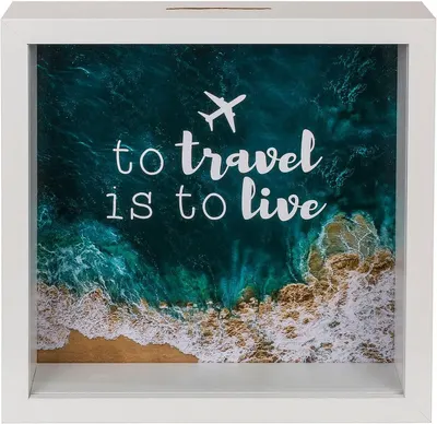 Pușculiță Out of the Blue - To Travel Is To Live