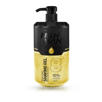 Gel de ras GOLD ONE - NISH MAN - 1000 ml