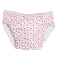 Slipi baie fetite, Chicco, alb cu roz, 92857