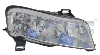 Far stanga (H1 H7, reglaj electric, fundal cromat) FIAT STILO 2001-2004