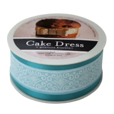 Bandă Decorativă Cake Dress, 45mm, Royal Turcoise, 20 m