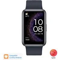 Smartwatch Huawei Watch FIT SE, Silicone Strap, Starry Black