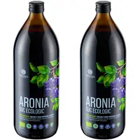 Pachet Suc de Aronia Ecologic/Bio 1L + 1L