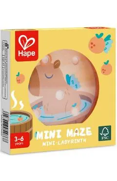 Jucarie: Mini labirint galben