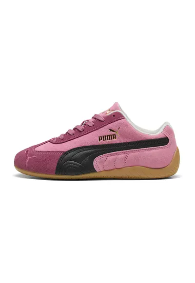 Pantofi sport Speedcat de piele intoarsa - Negru/Roz deschis