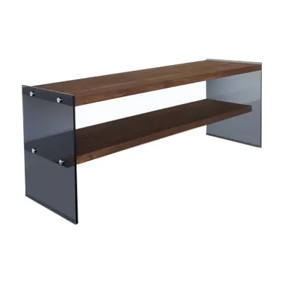 Comoda TV TV100, nuc, 120x35x45 cm