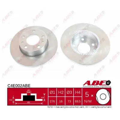 Disc frana ABE C4E002ABE