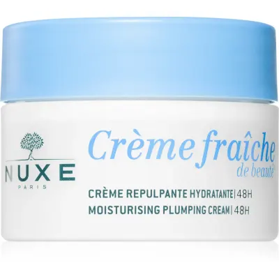 Nuxe Crème Fraîche de Beauté Moisturizing Plumping Cream crema hidratanta pentru umplere pentru piele normala 50 ml