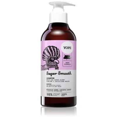 Yope Daily Heroes Smooth Shampoo Oriental Garden sampon fortifiant pentru parul deteriorat si fragil 300 ml