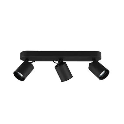 803500332 Spot Pago 3xHAL/35W GU10 Negru mat